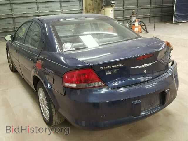 2005 CHRYSLER SEBRING - VIN: 1C3EL46X65N559916 - Фото 3