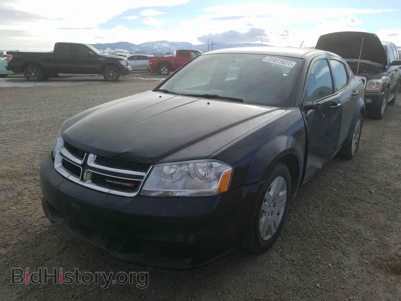 2014 DODGE AVENGER - VIN: 1C3CDZAB8EN232592 - Фото 2