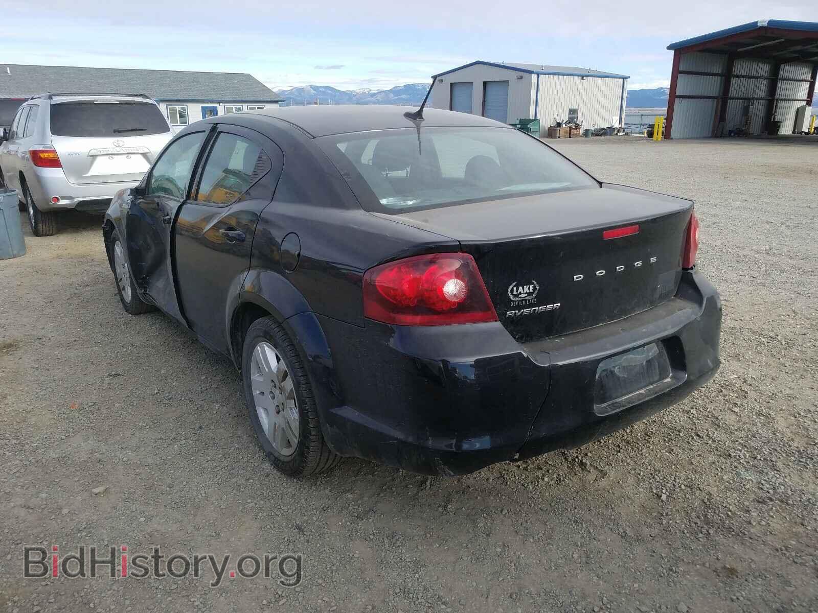 2014 DODGE AVENGER - VIN: 1C3CDZAB8EN232592 - Фото 3
