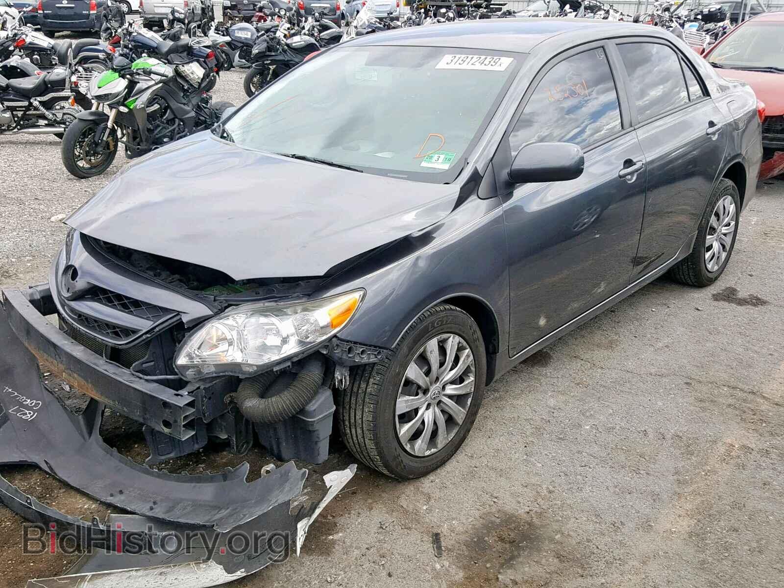 2012 TOYOTA COROLLA BA - VIN: 2T1BU4EE0CC791827 - Фото 2