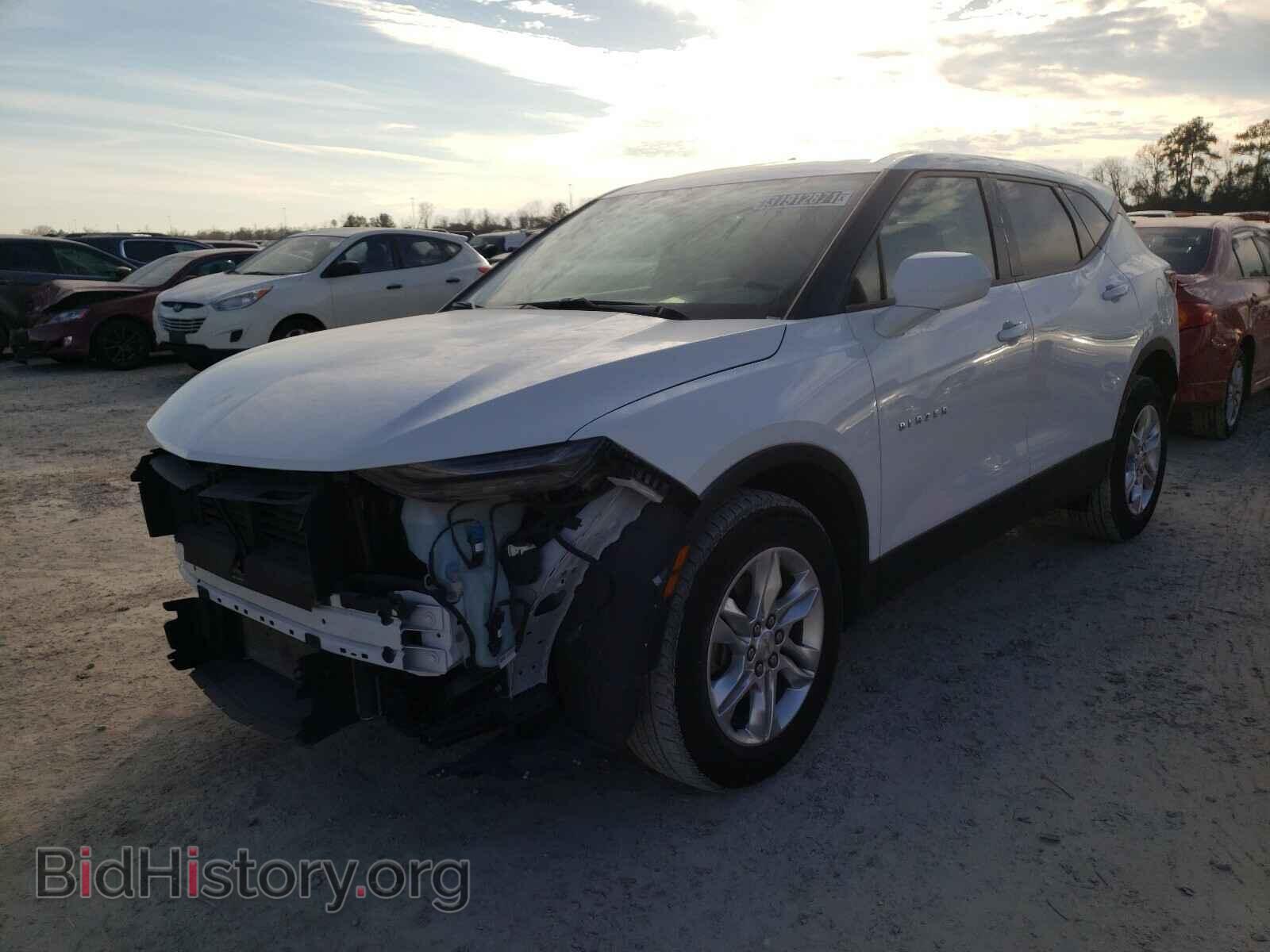 2020 CHEVROLET BLAZER - VIN: 3GNKBCRS2LS596743 - Фото 2