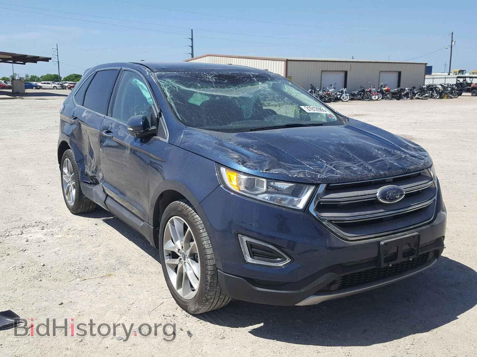 Фотография 2FMPK4K82HBB37563 - FORD EDGE 2017