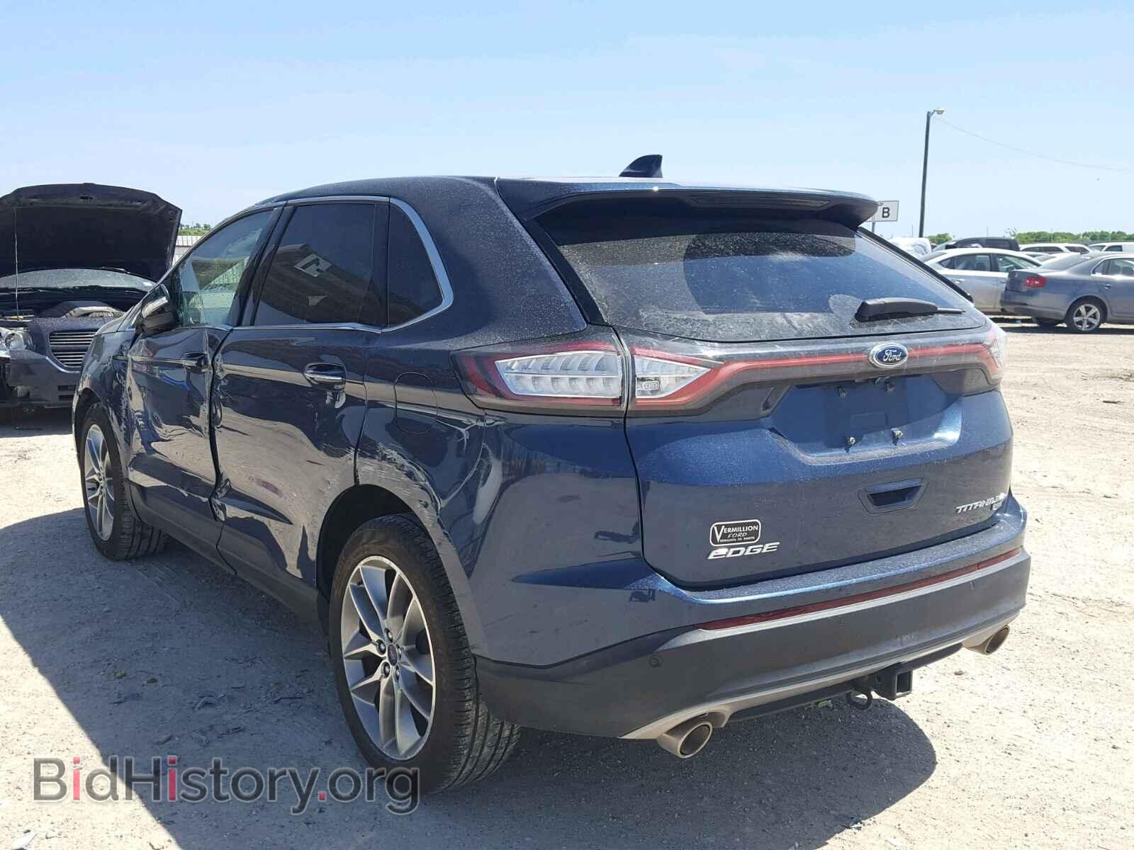 2017 FORD EDGE - VIN: 2FMPK4K82HBB37563 - Фото 3