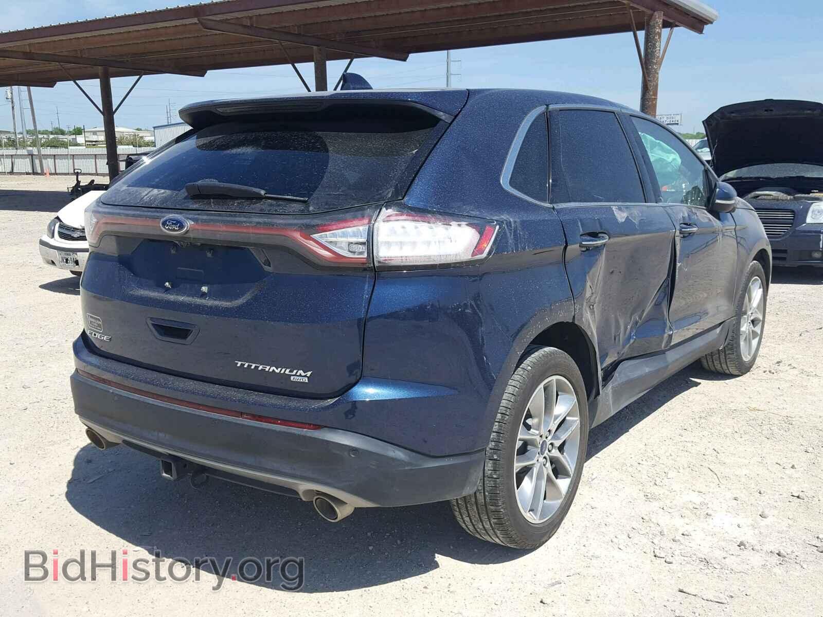 2017 FORD EDGE - VIN: 2FMPK4K82HBB37563 - Фото 4
