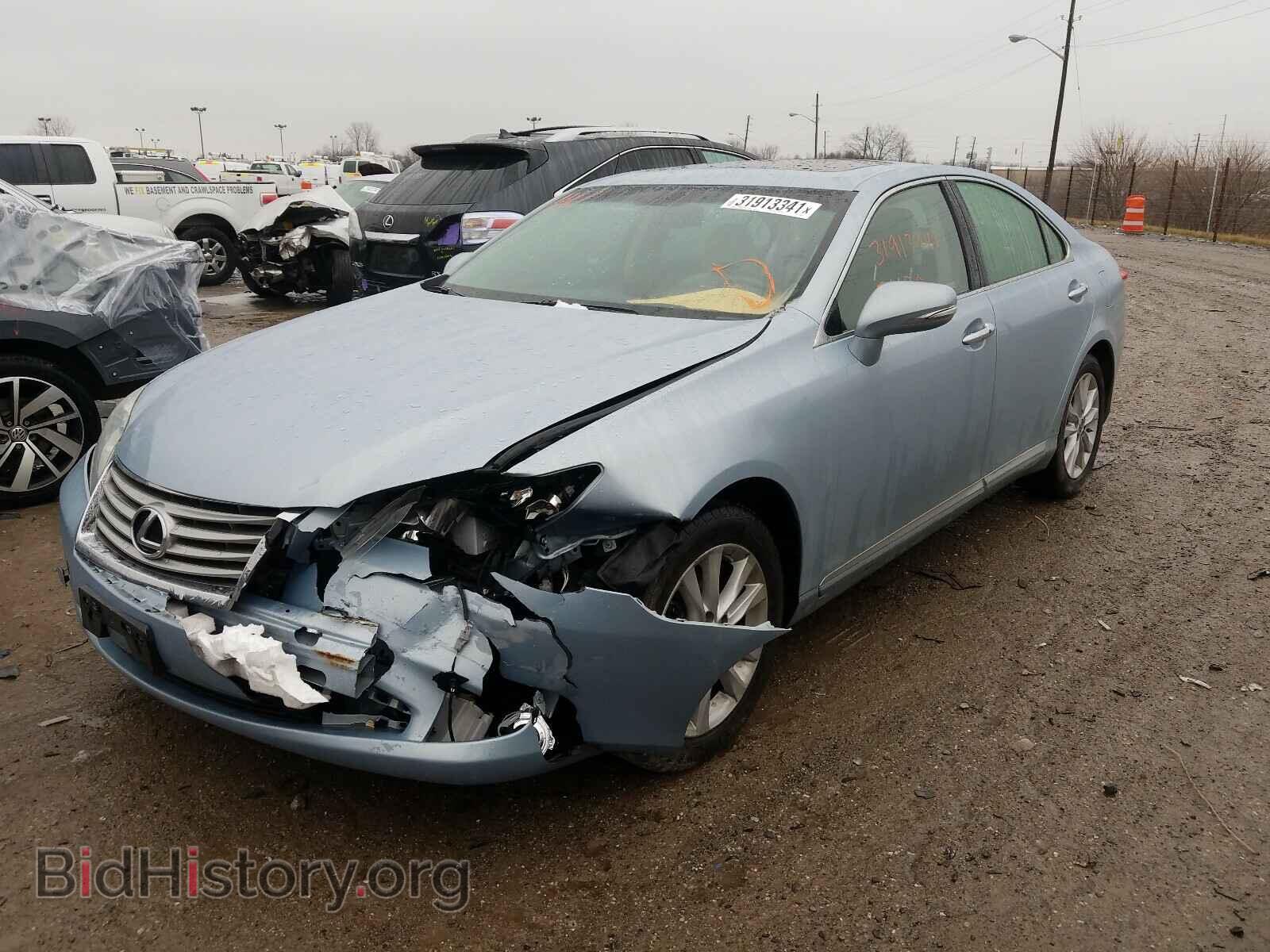 2011 LEXUS ES350 - VIN: JTHBK1EG3B2459625 - Фото 2