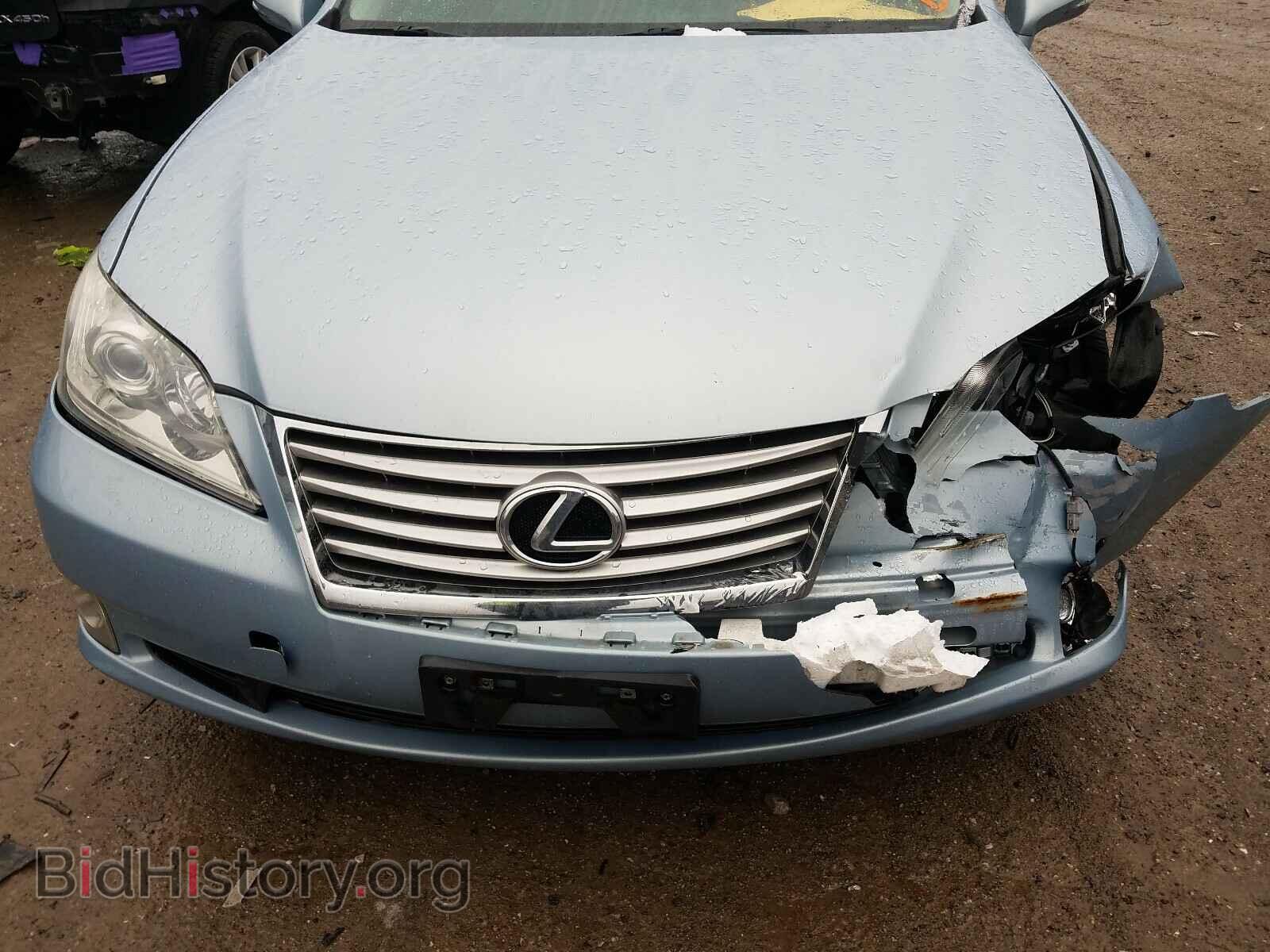 2011 LEXUS ES350 - VIN: JTHBK1EG3B2459625 - Фото 9
