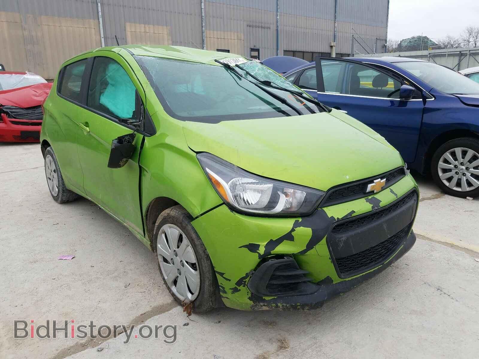 Фотография KL8CB6SA6GC608929 - CHEVROLET SPARK 2016