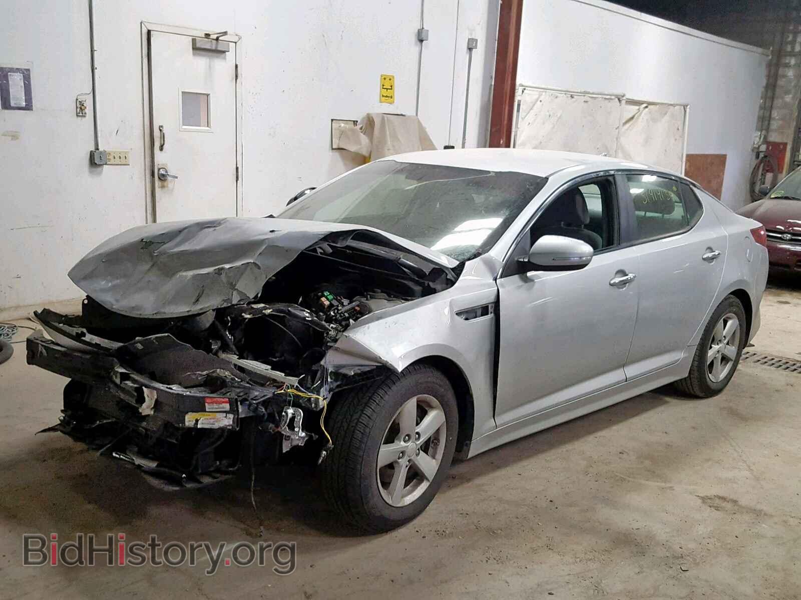2014 KIA OPTIMA LX - VIN: 5XXGM4A75EG261359 - Фото 2