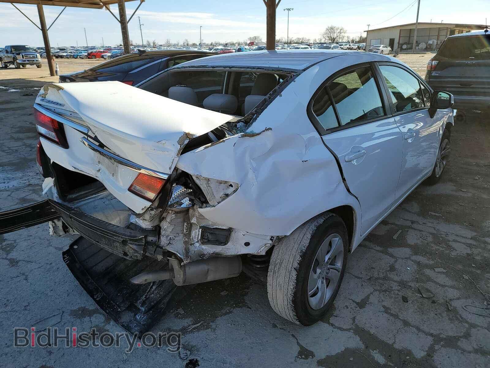 2013 HONDA CIVIC - VIN: 19XFB2F53DE216862 - Фото 4