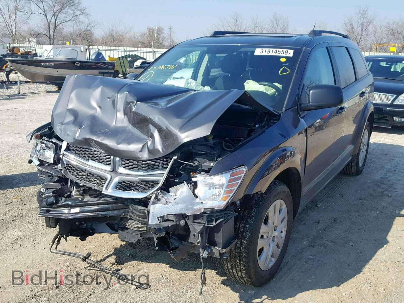 2016 DODGE JOURNEY SE - VIN: 3C4PDCAB4GT146791 - Фото 2