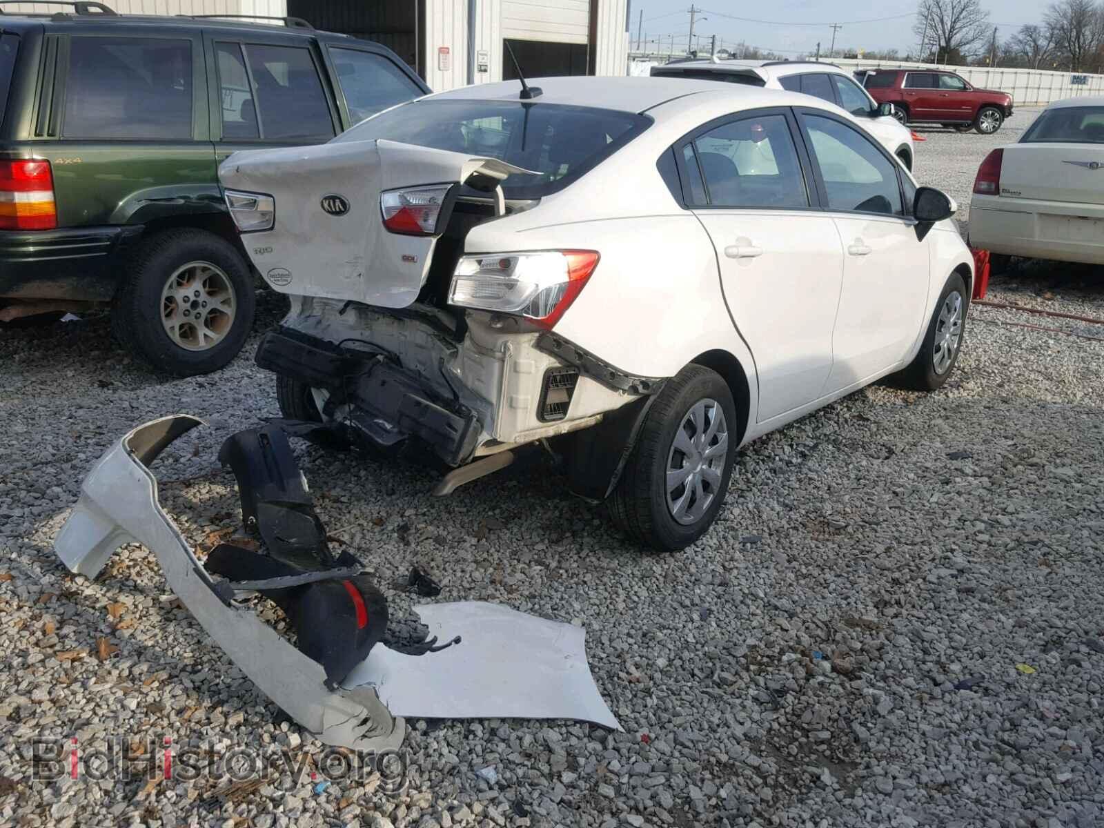2014 KIA RIO - VIN: KNADM4A35E6324911 - Фото 4