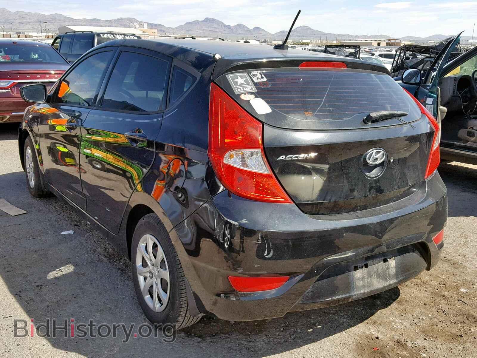 2013 HYUNDAI ACCENT - VIN: KMHCT5AE3DU083834 - Фото 3