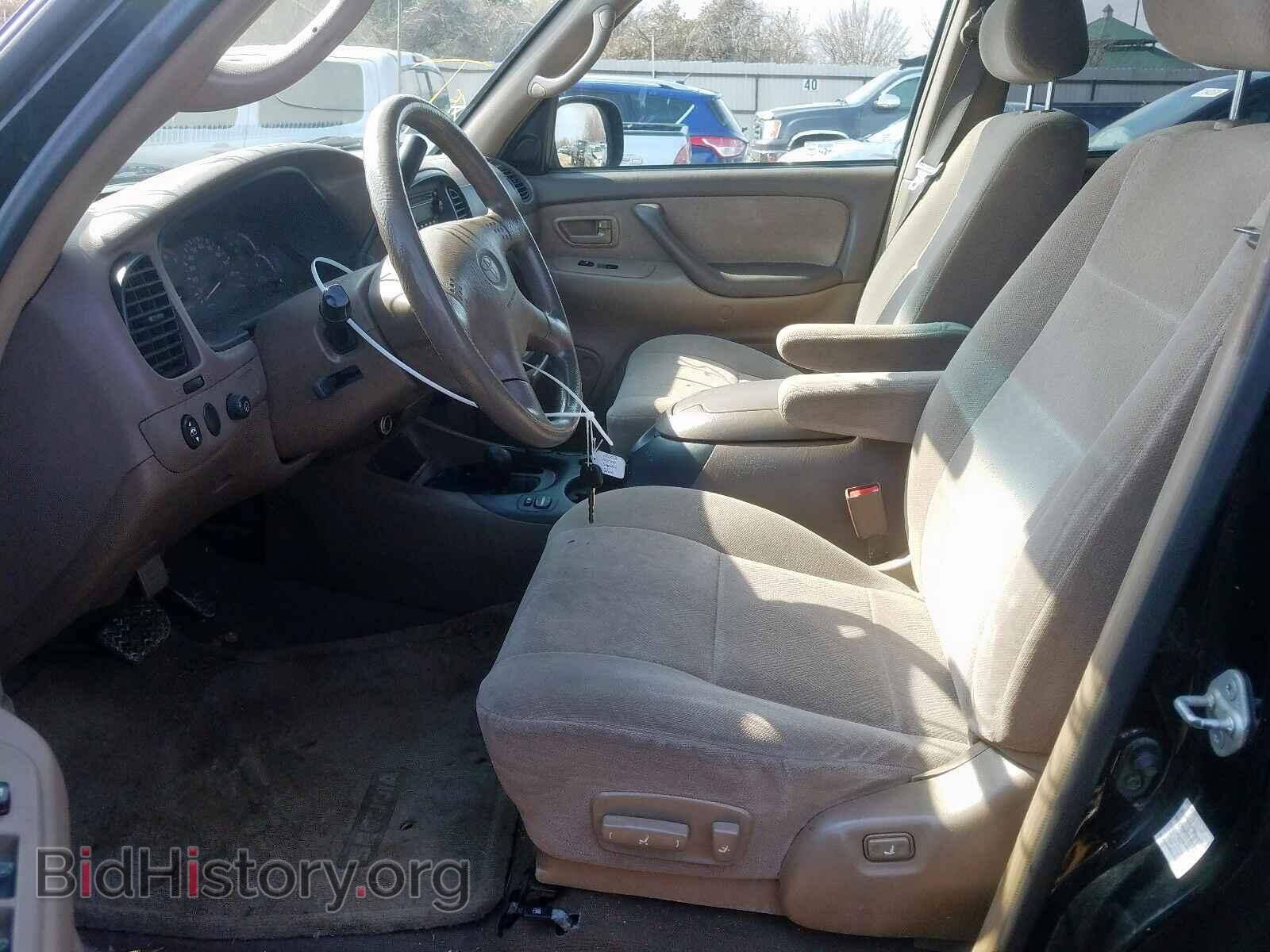 2002 TOYOTA SEQUOIA - VIN: 5TDBT44A82S122504 - Фото 5