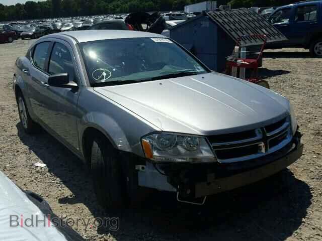 Фотография 1C3CDZAB9EN116642 - DODGE AVENGER 2014