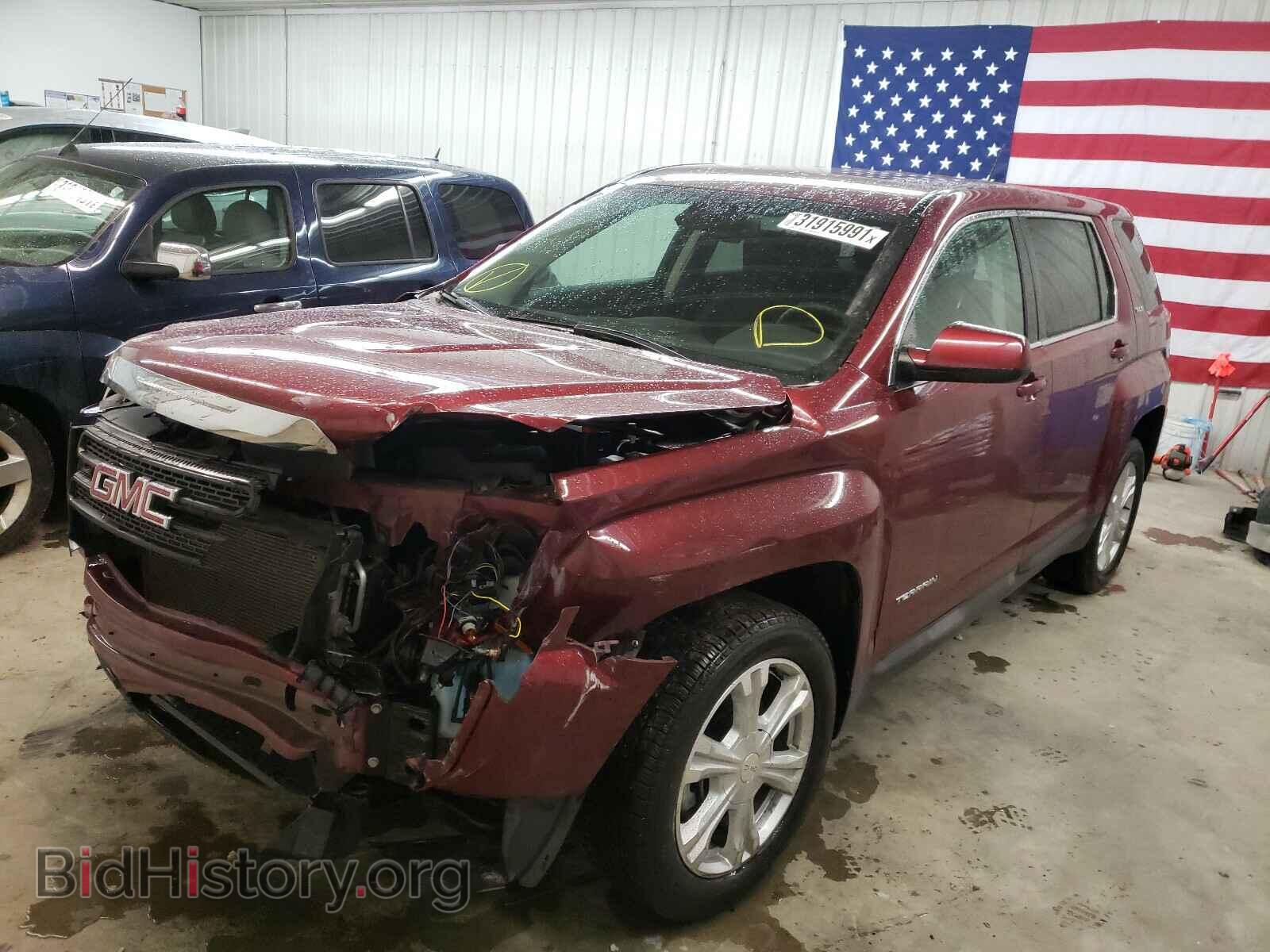 2017 GMC TERRAIN - VIN: 2GKALMEK1H6247953 - Фото 2