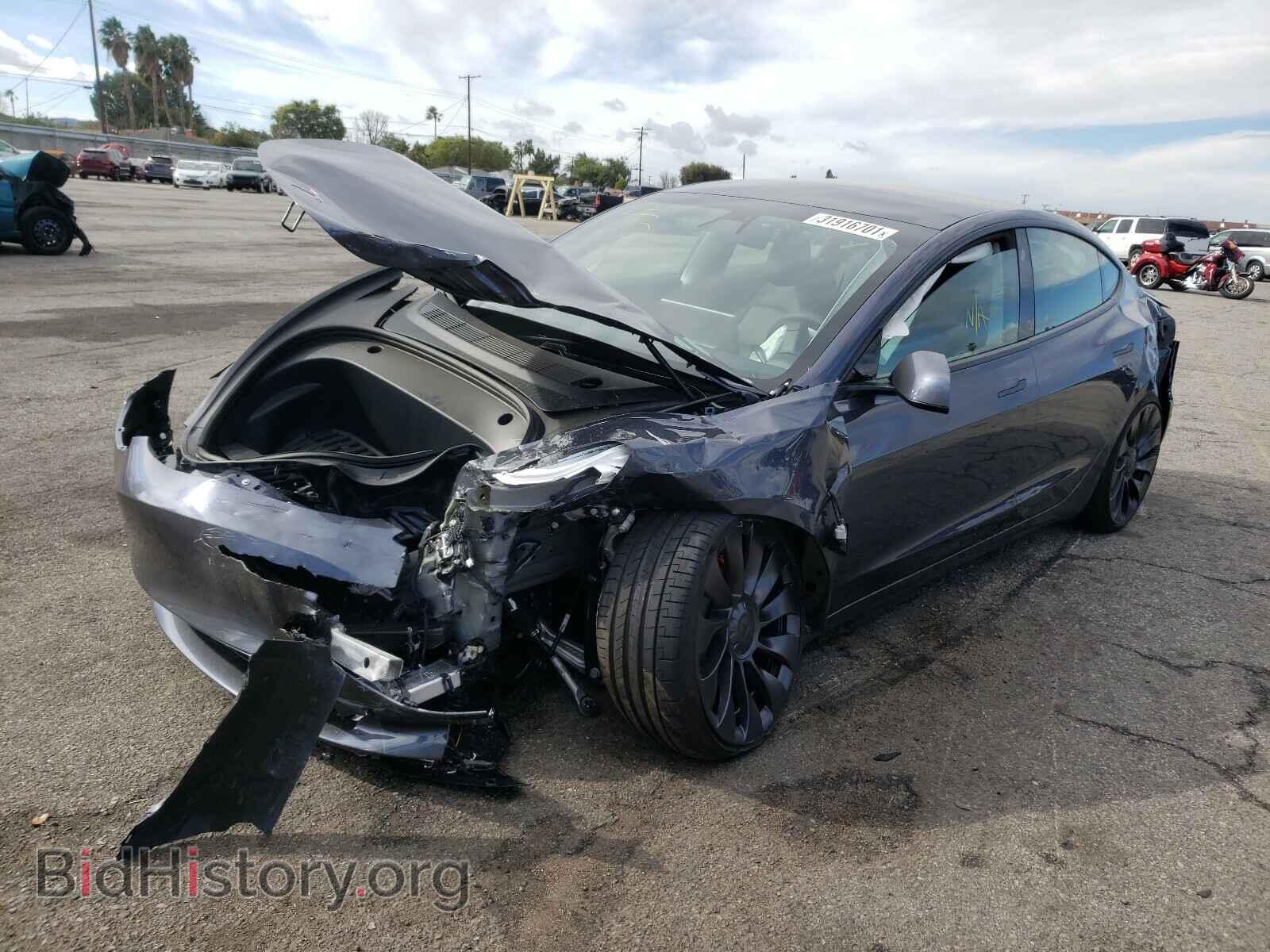 2021 TESLA MODEL 3 - VIN: 5YJ3E1EC6MF874335 - Photo 2