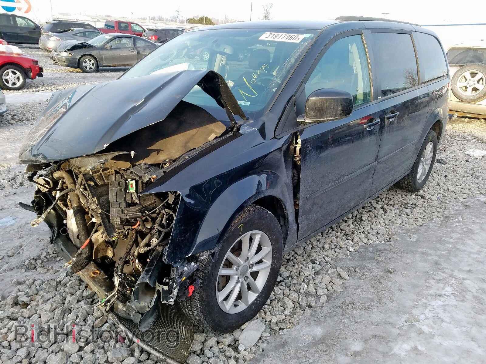 2014 DODGE CARAVAN - VIN: 2C4RDGCGXER241848 - Фото 2