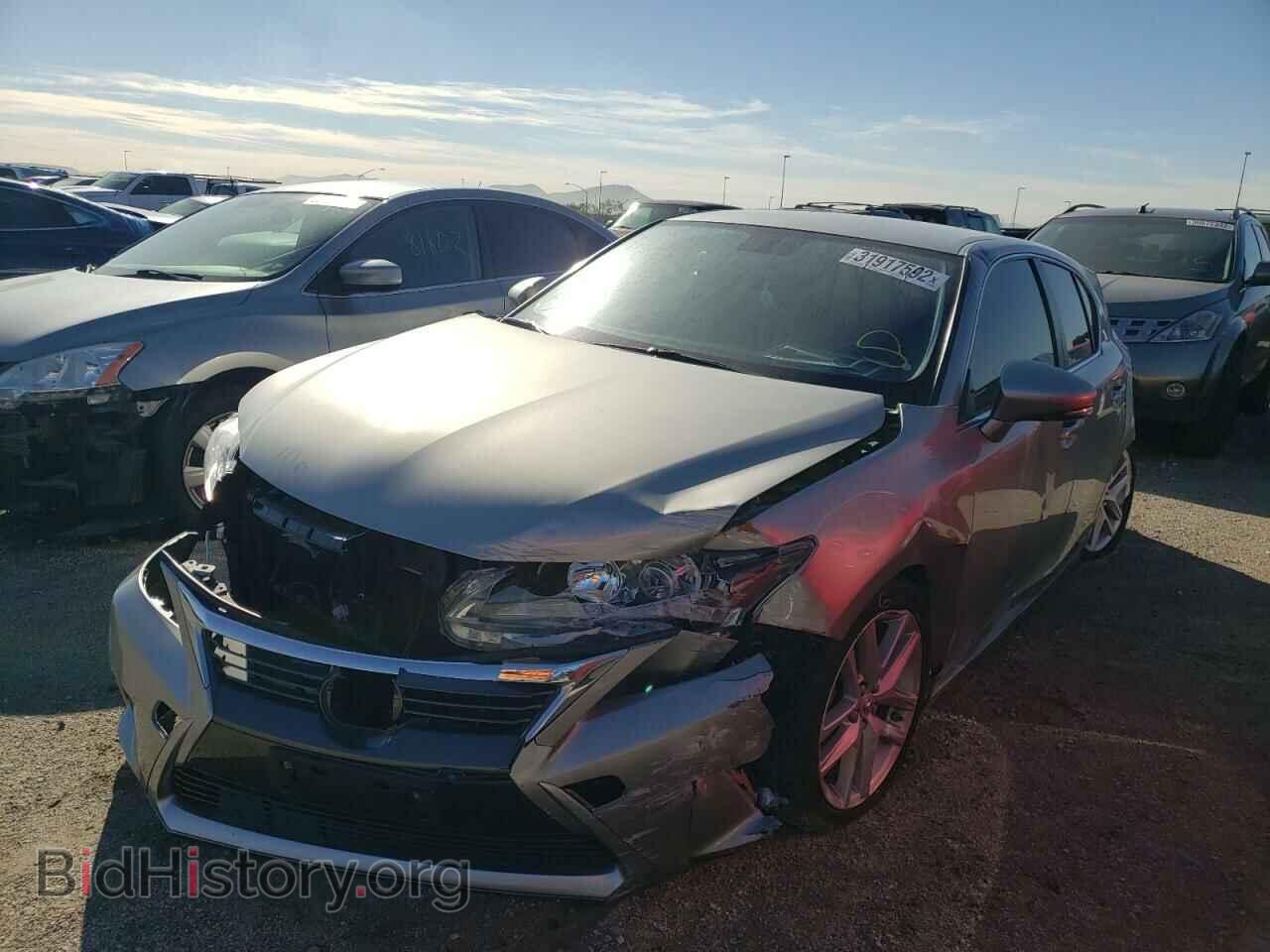 2017 LEXUS CT 200 - VIN: JTHKD5BH8H2293951 - Фото 2