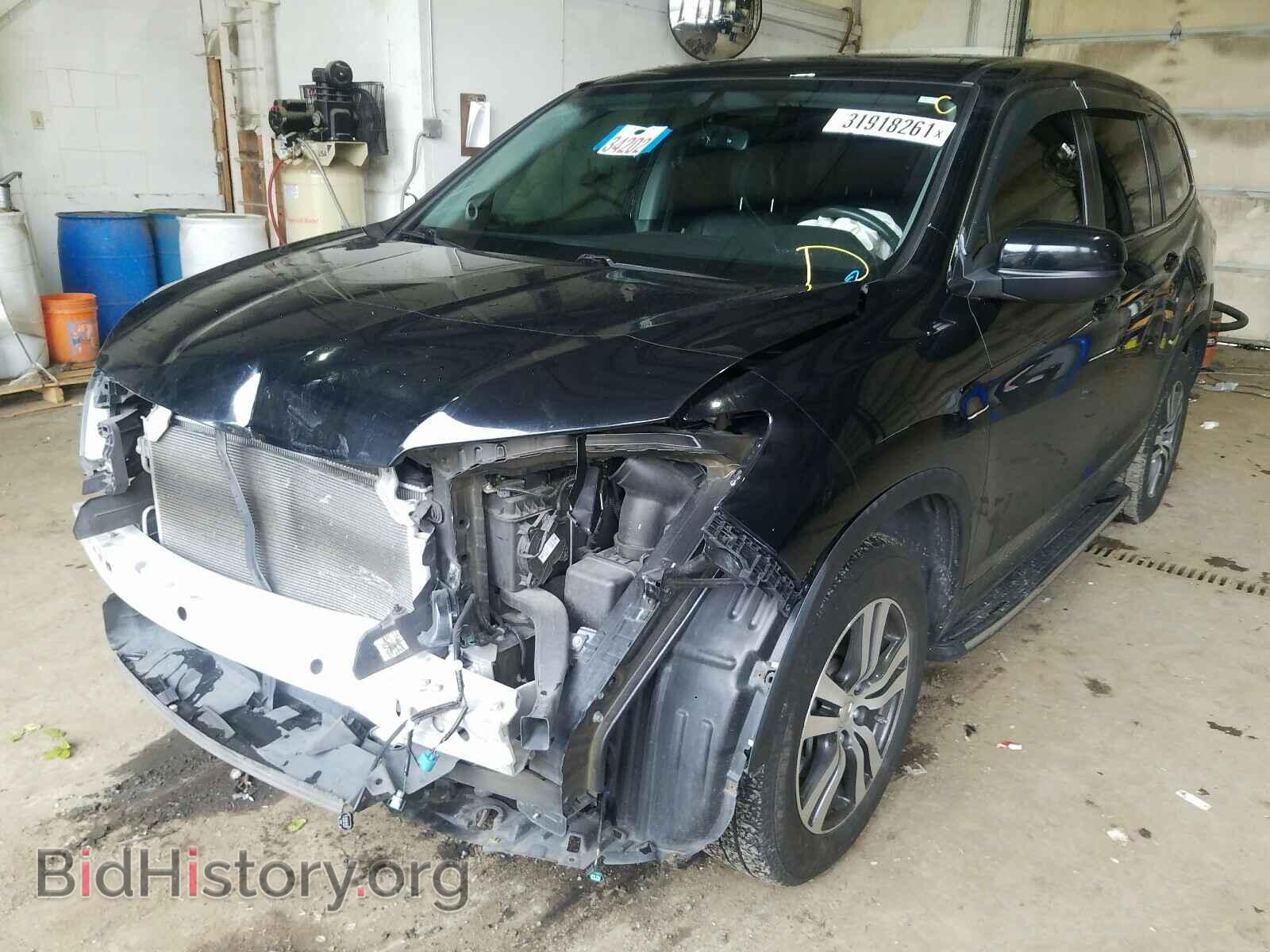 2016 HONDA PILOT - VIN: 5FNYF6H53GB043991 - Фото 2