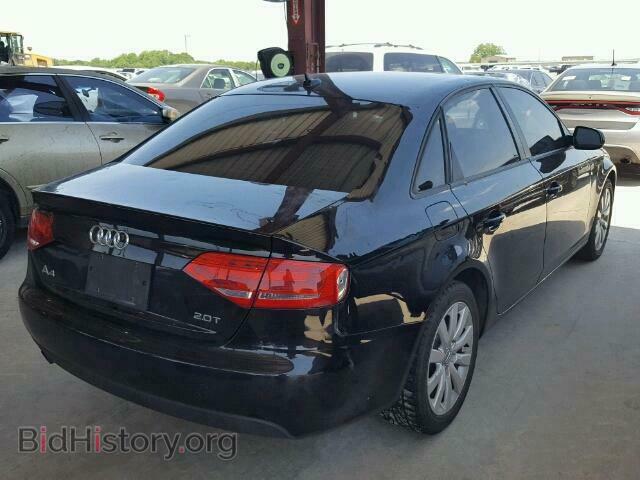 2012 AUDI A4 - VIN: WAUAFAFL5CA118292 - Photo 4