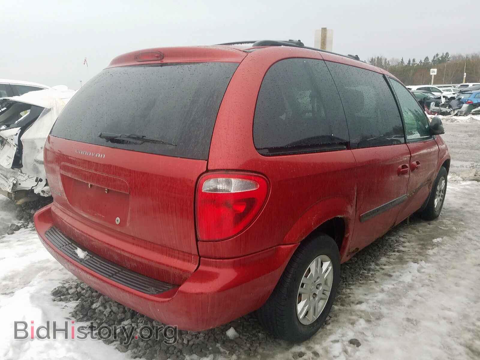 2007 DODGE CARAVAN - VIN: 1D4GP25R97B252487 - Фото 4