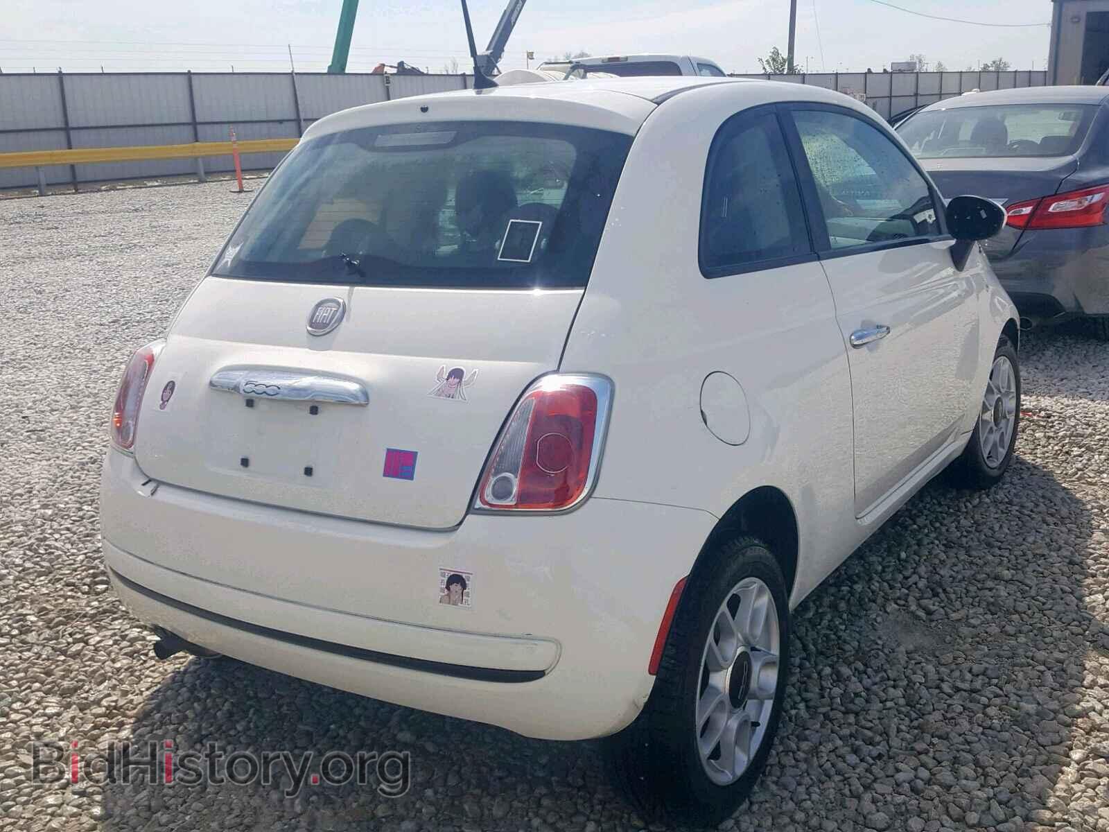 2012 FIAT 500 - VIN: 3C3CFFAR8CT112486 - Photo 4