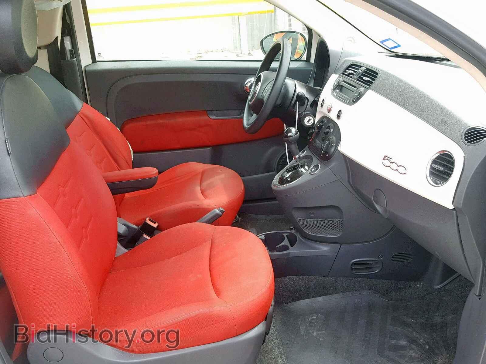 2012 FIAT 500 - VIN: 3C3CFFAR8CT112486 - Photo 5