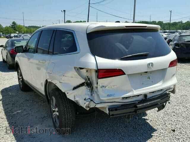 2016 HONDA PILOT - VIN: 5FNYF6H30GB094167 - Фото 3