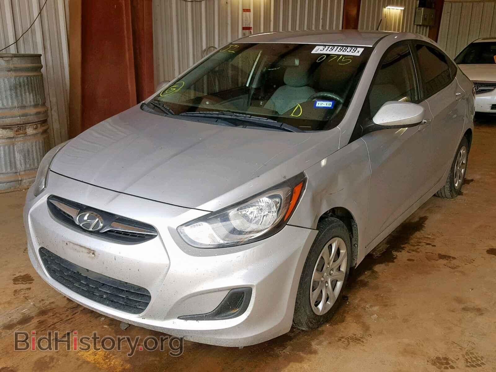 2013 HYUNDAI ACCENT - VIN: KMHCT4AE0DU560715 - Фото 2
