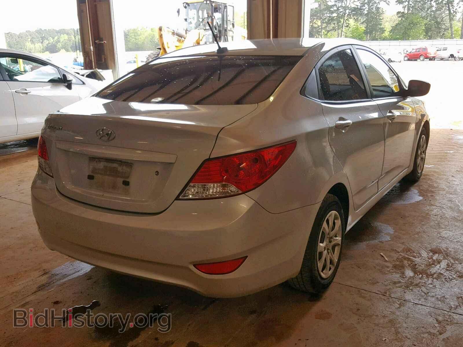 2013 HYUNDAI ACCENT - VIN: KMHCT4AE0DU560715 - Фото 4