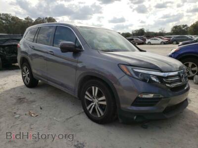 2018 Honda PILOT Pilot EX, серый — VIN 5FNYF5H33JB015415, Copart