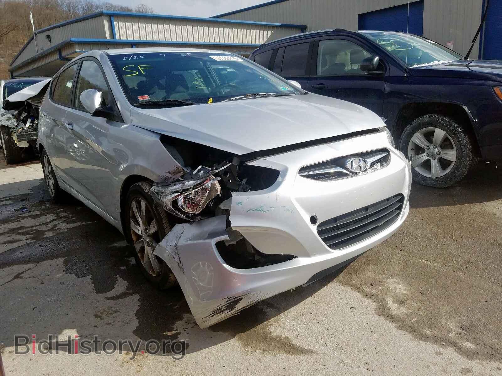 Photo KMHCU5AE8CU041610 - HYUNDAI ACCENT 2012