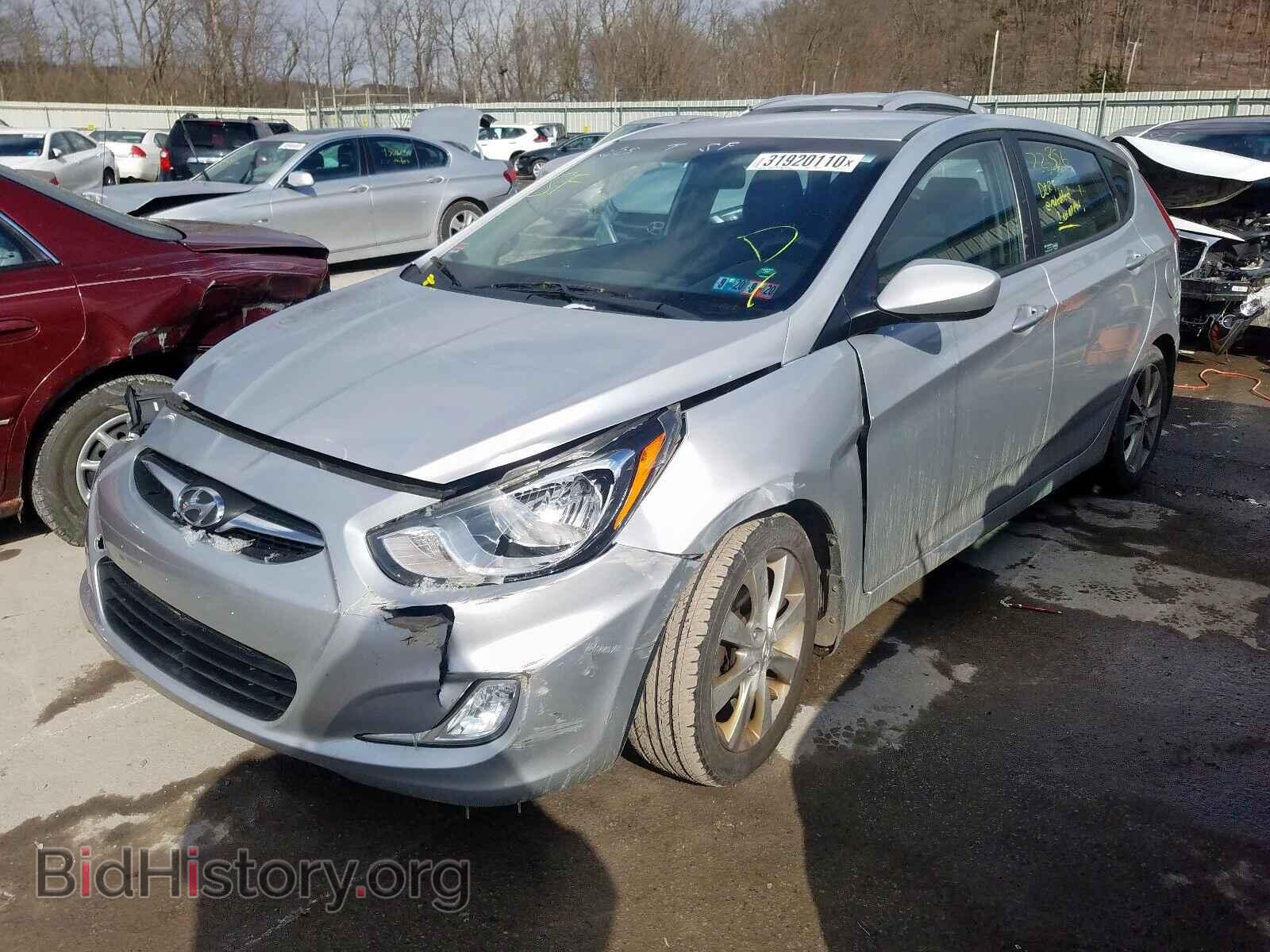 2012 HYUNDAI ACCENT - VIN: KMHCU5AE8CU041610 - Фото 2