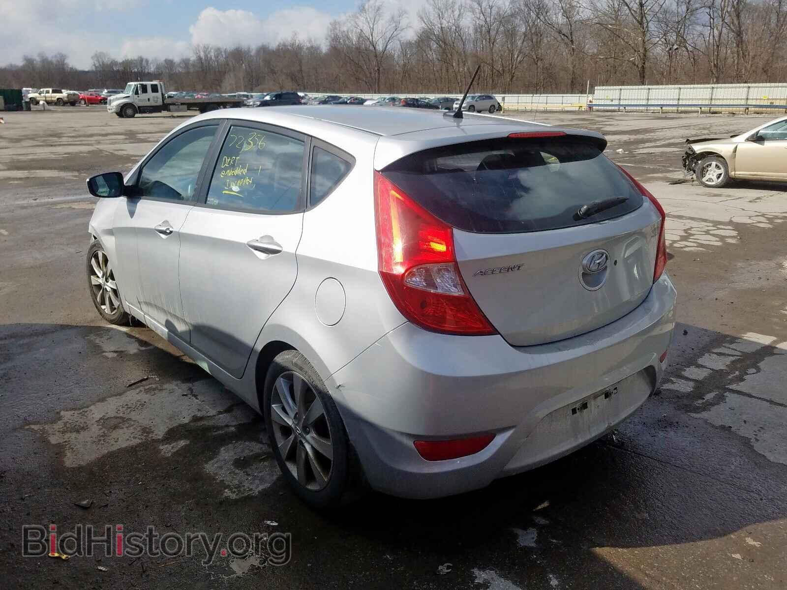 2012 HYUNDAI ACCENT - VIN: KMHCU5AE8CU041610 - Фото 3