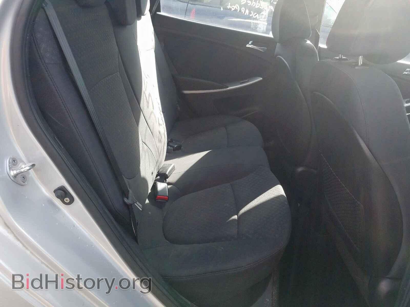 2012 HYUNDAI ACCENT - VIN: KMHCU5AE8CU041610 - Фото 6