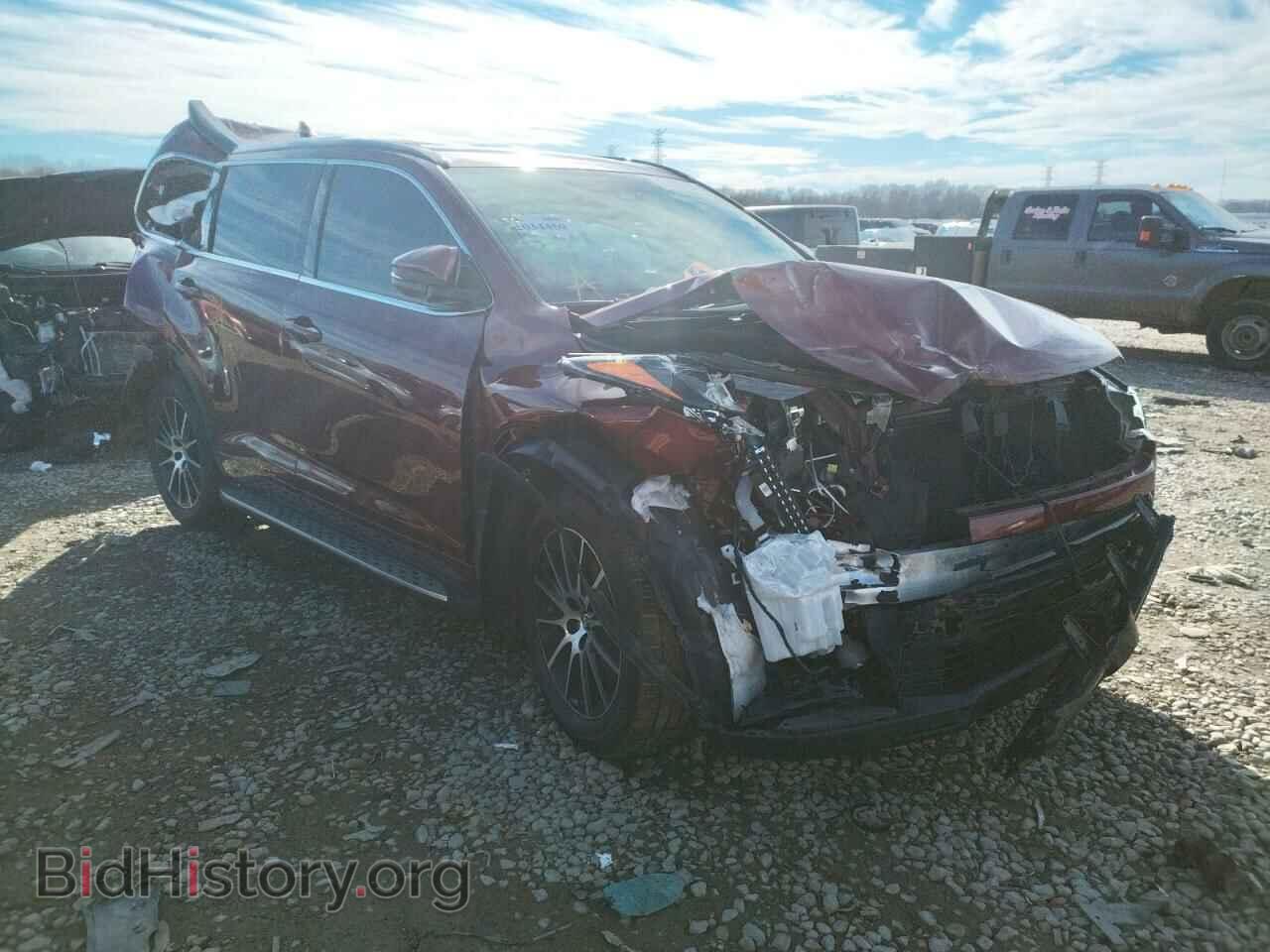 Photo 5TDKZRFH3HS200086 - TOYOTA HIGHLANDER 2017