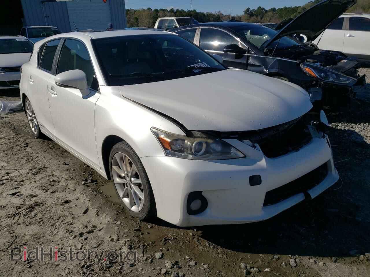 Photo JTHKD5BH6C2104481 - LEXUS CT 200 2012