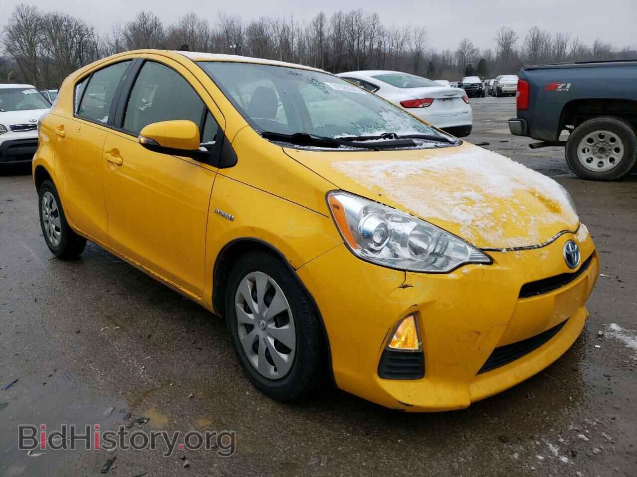 Photo JTDKDTB36E1083103 - TOYOTA PRIUS 2014