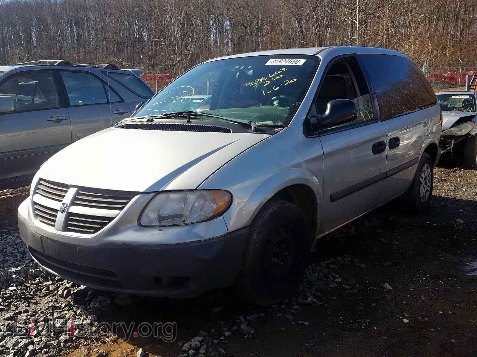 2006 DODGE CARAVAN - VIN: 1D4GP25R56B731620 - Фото 2