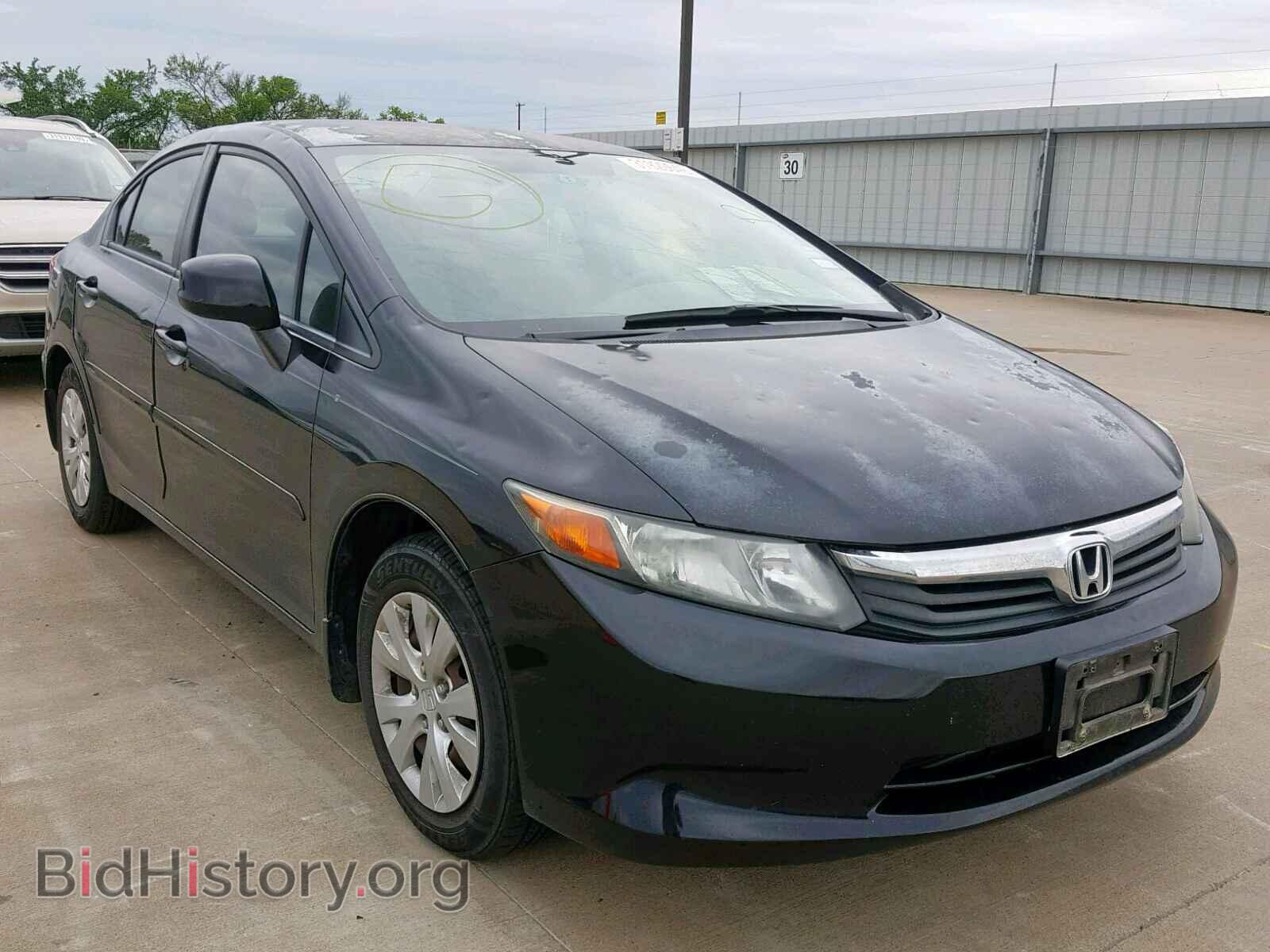 2012 HONDA CIVIC LX - VIN: 2HGFB2F52CH564172 - Фото 9
