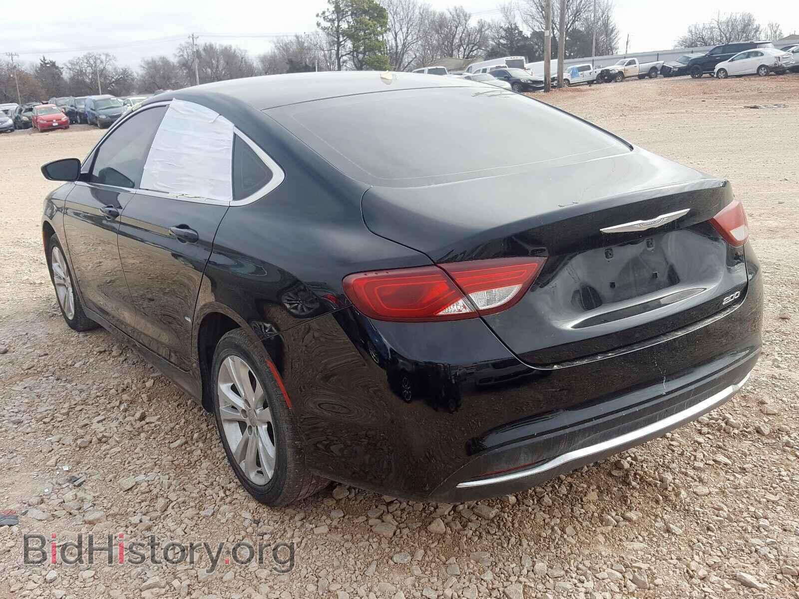 2016 CHRYSLER 200 - VIN: 1C3CCCAB5GN113613 - Фото 3