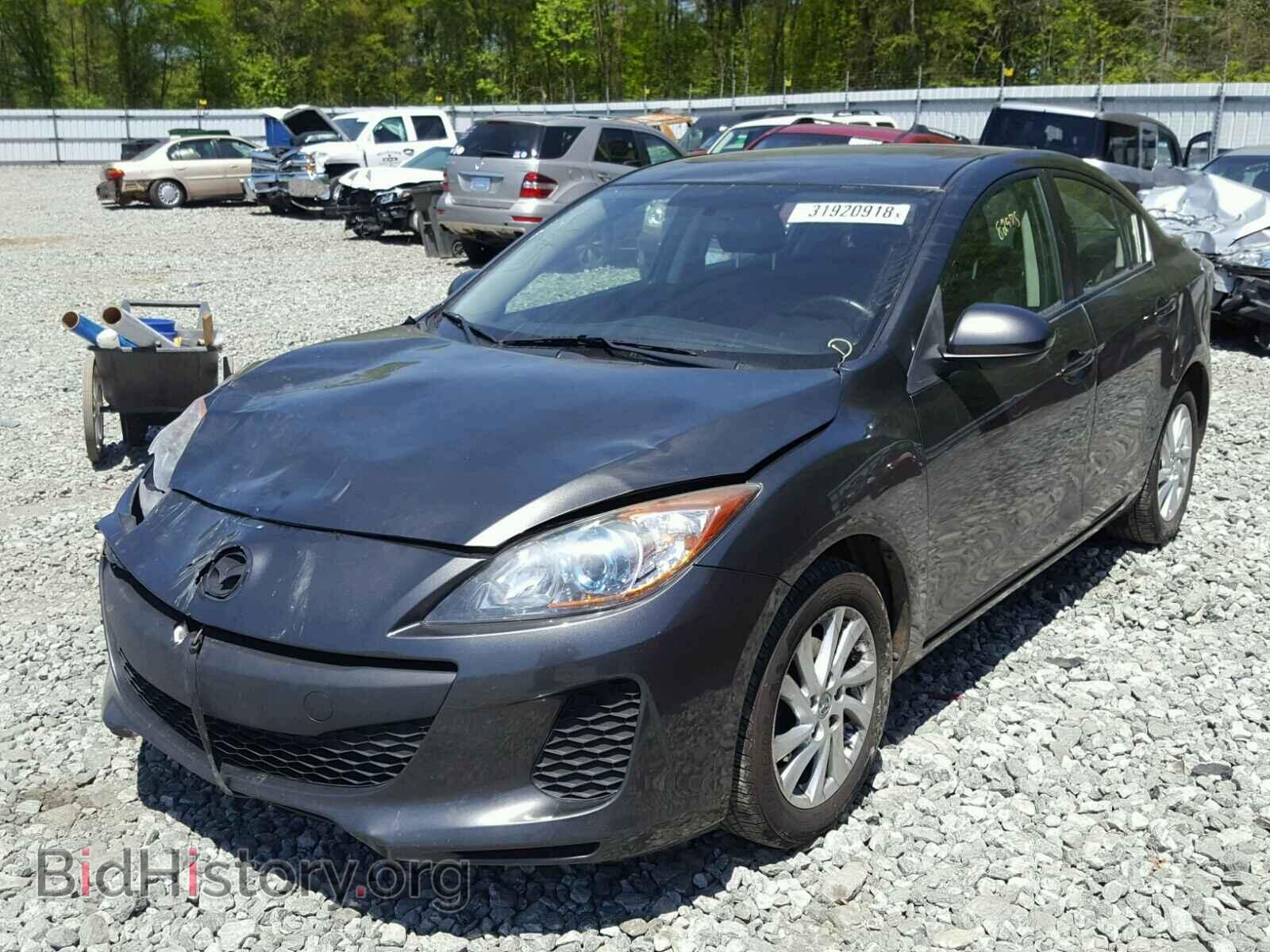 2012 MAZDA 3 - VIN: JM1BL1V70C1665801 - Фото 2