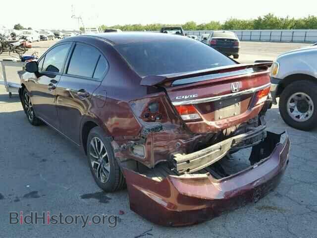 2013 HONDA CIVIC - VIN: 19XFB2F97DE202904 - Фото 3