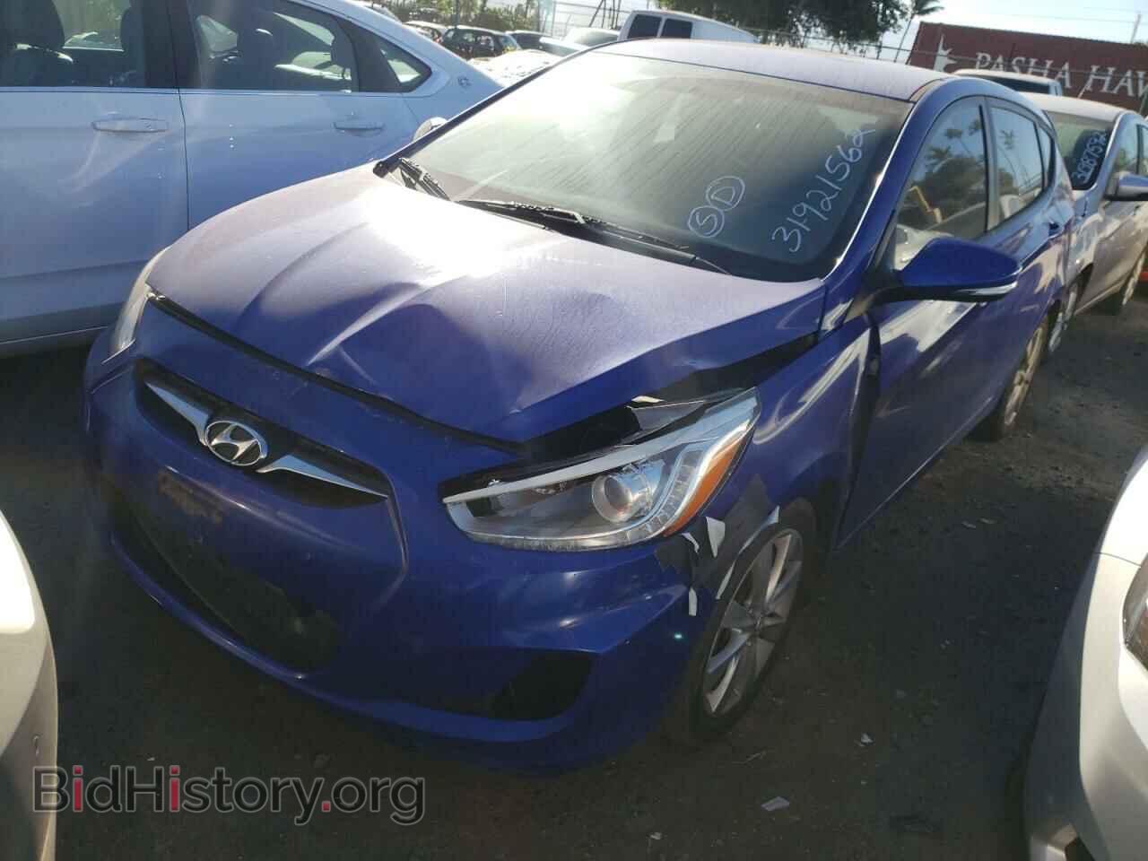 2014 HYUNDAI ACCENT - VIN: KMHCU5AE9EU175125 - Фото 2