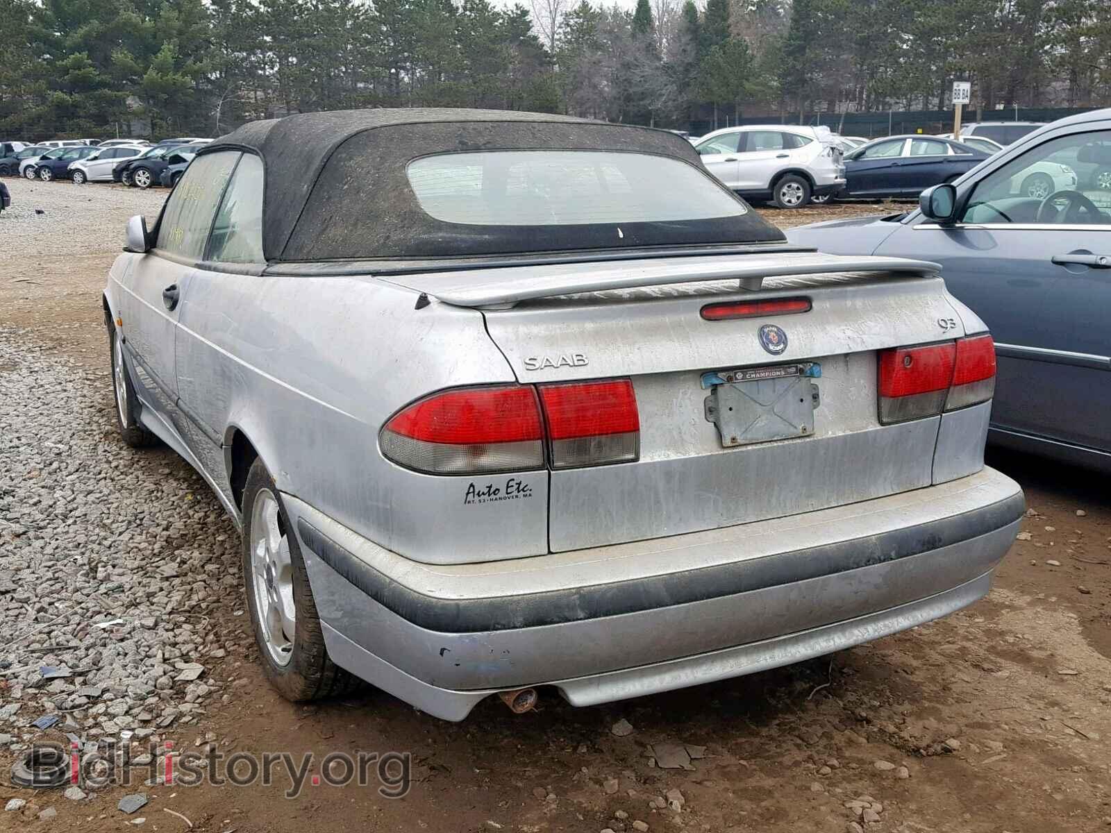 2000 SAAB 9 3 - VIN: YS3DF78K6Y7007254 - Фото 3