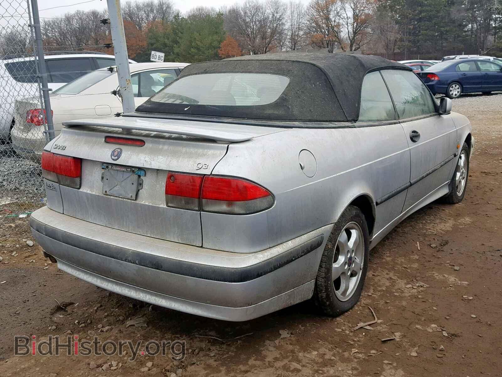 2000 SAAB 9 3 - VIN: YS3DF78K6Y7007254 - Фото 4