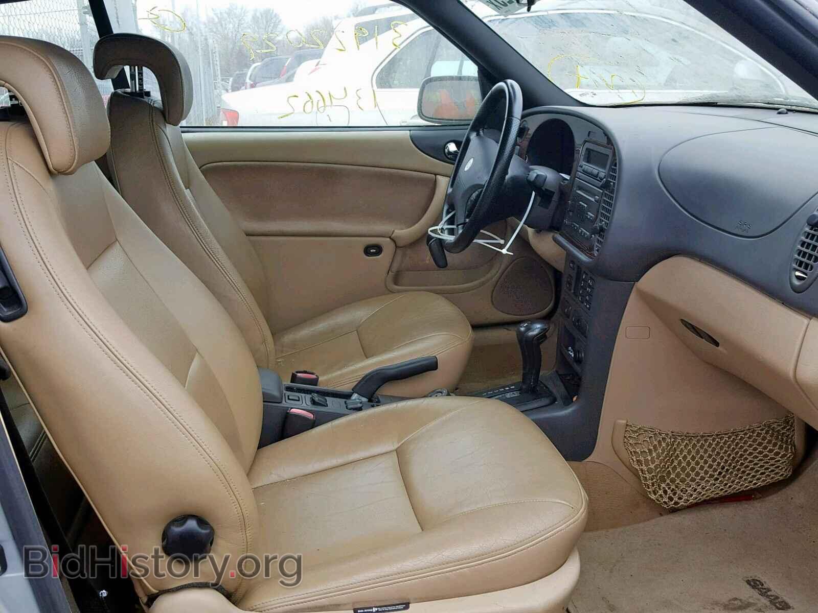 2000 SAAB 9 3 - VIN: YS3DF78K6Y7007254 - Фото 5