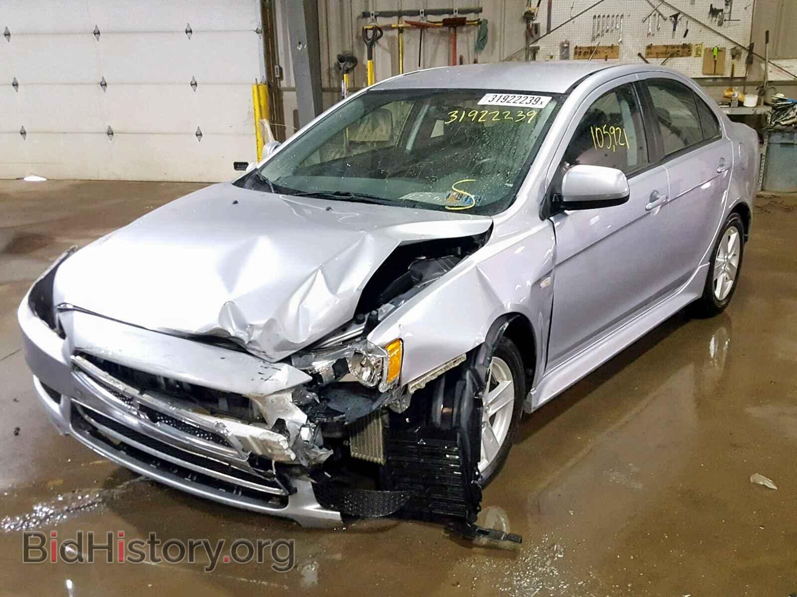 2014 MITSUBISHI LANCER - VIN: JA32V2FW6EU003100 - Фото 2