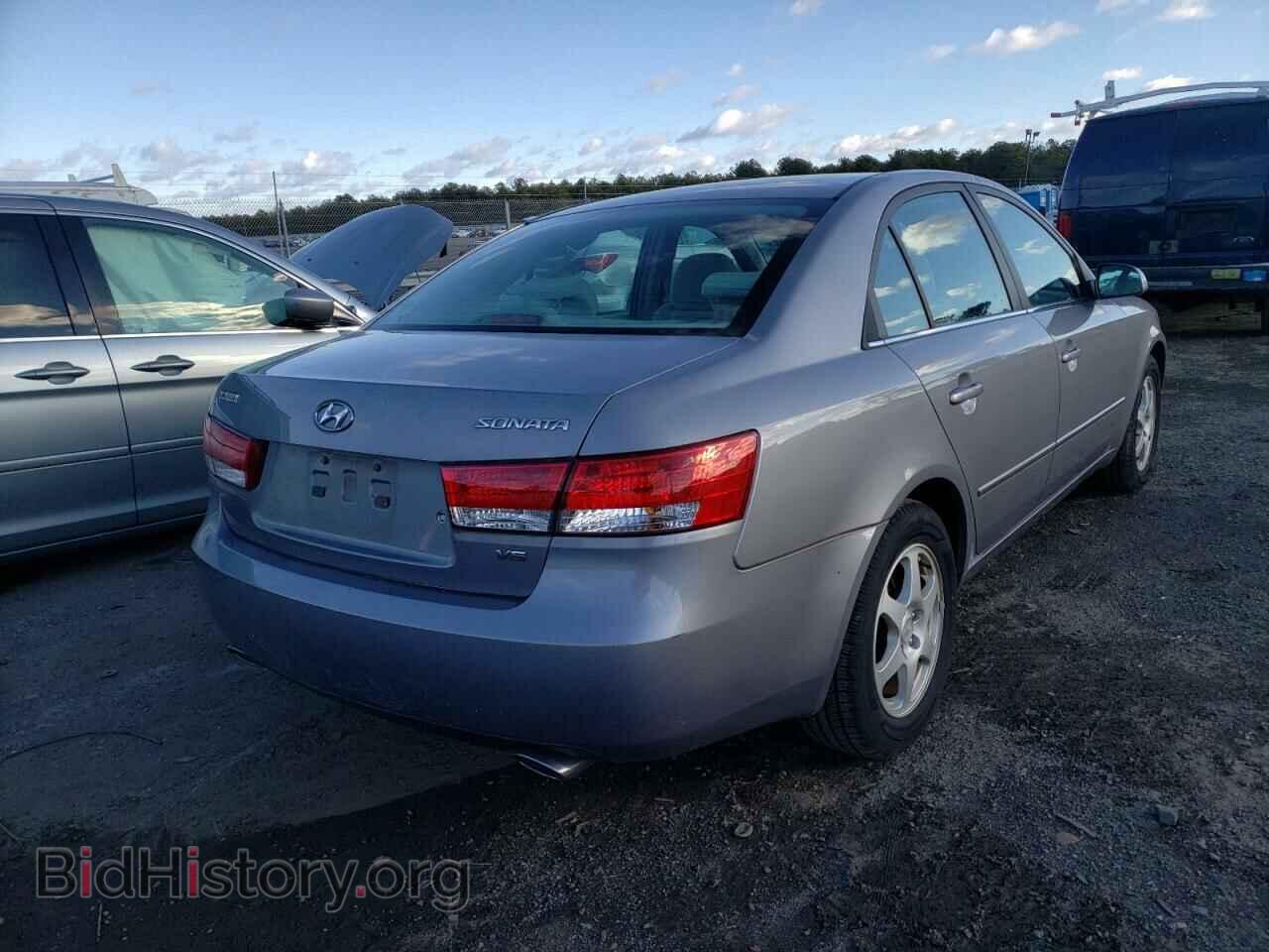 2006 HYUNDAI SONATA - VIN: 5NPEU46F76H002594 - Фото 4