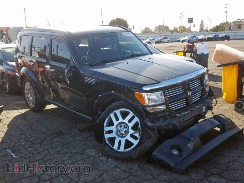 2011 Dodge NITRO Nitro Heat (VIN 1D4PT4GKXBW606140) — photo 1 of 10, Copart, damage: front end